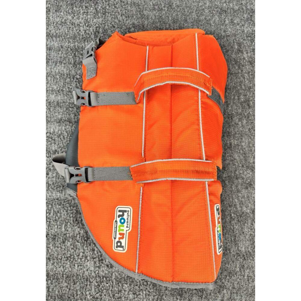 Outward Hound Raise The Woof Orange Large Size Dog Life jacket